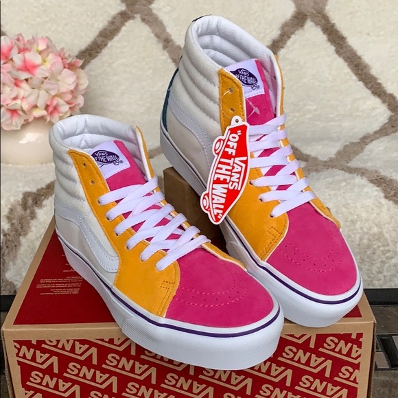 VANS SK8-Hi PLATFORM 2 MINI CORD Multi/Tr Wht WMNS - Picture 14 of 16